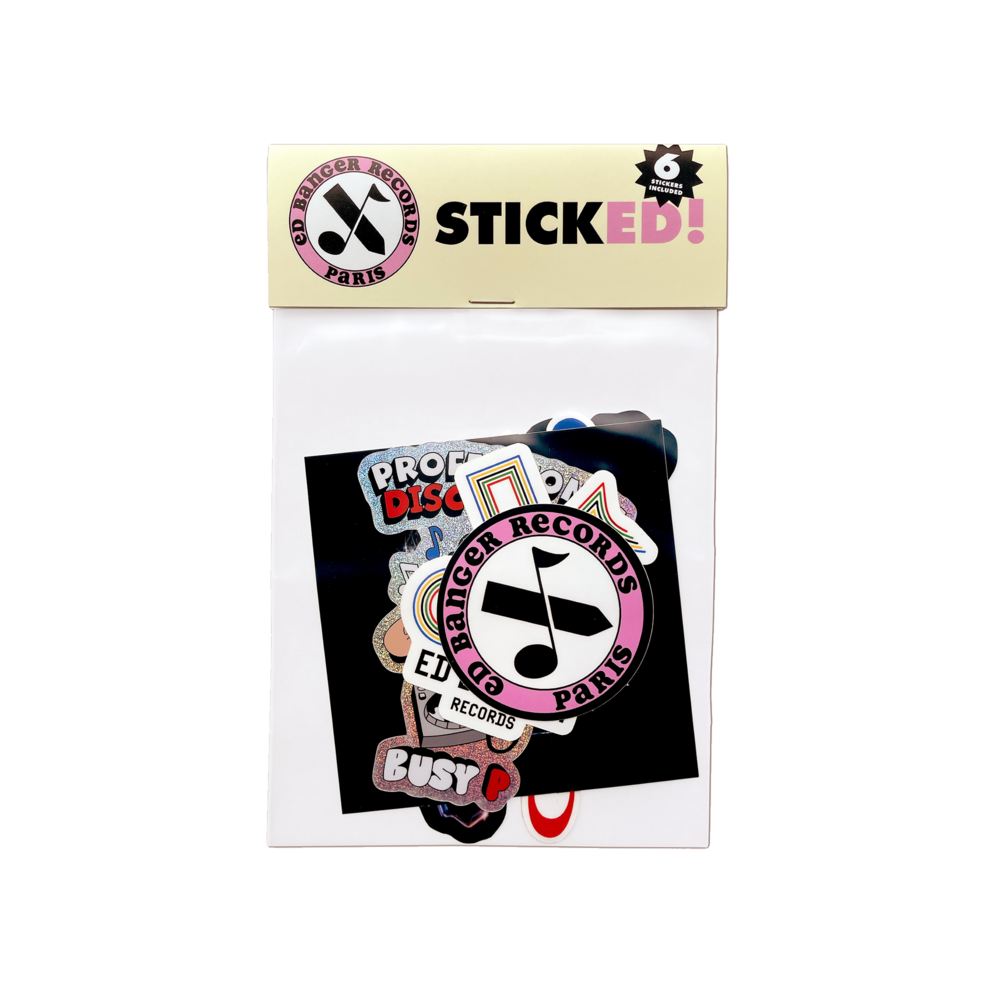 Ed Banger Records Sticker Pack