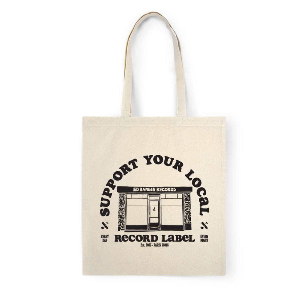 Support Your Local Record Store Totebag