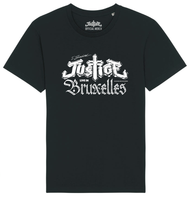 I survived Justice Live in Bruxelles T-shirt